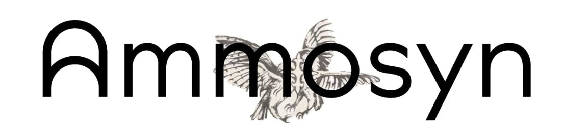 Logo for luxury brand Ammosyn